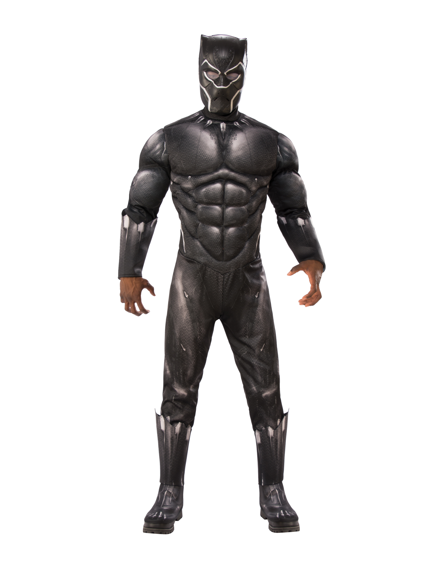 Deluxe-Ausführung Black Panther Avengers Kostüm schwarz von RUBIES FRANCE