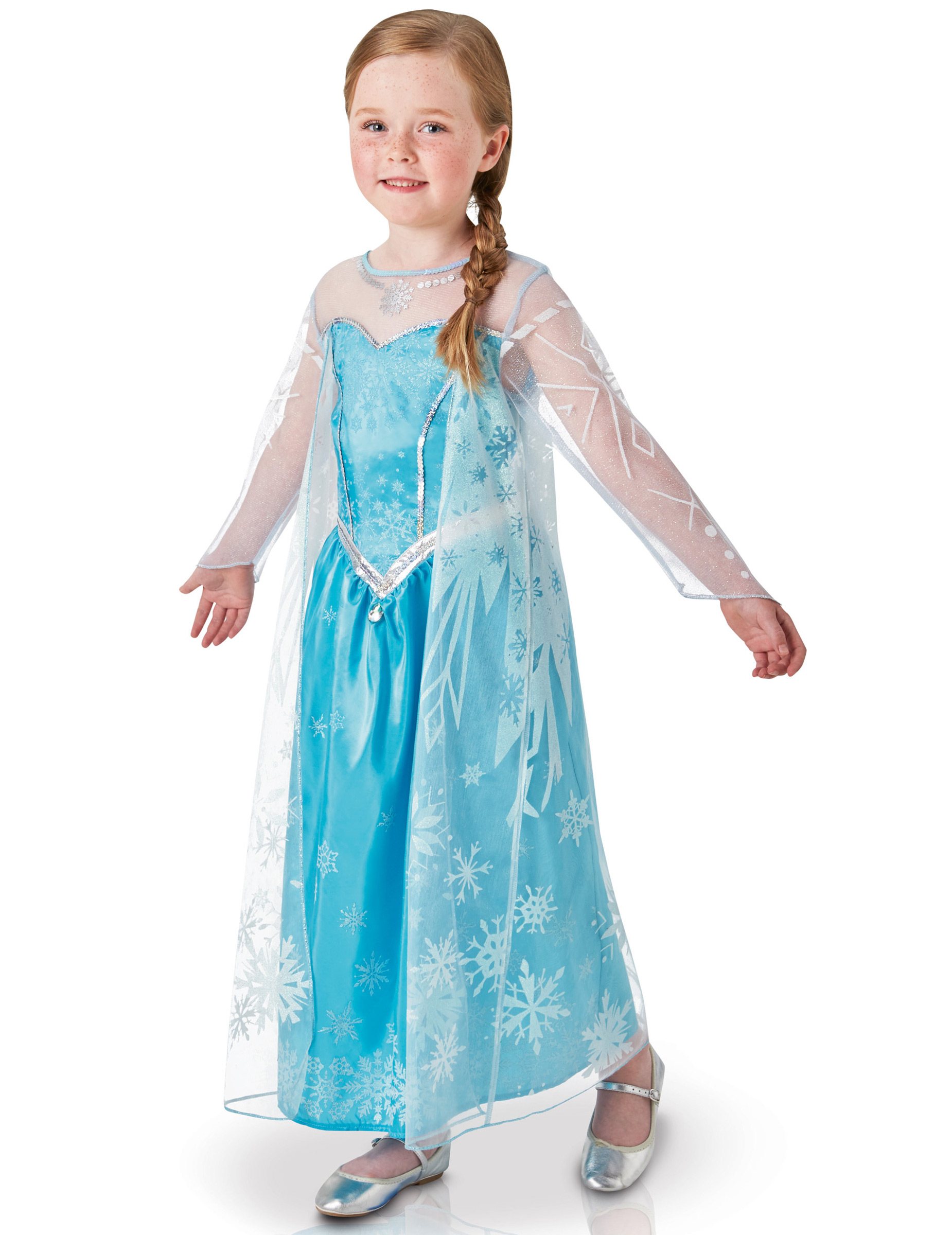 Disney Frozen Die Eiskönigin Elsa Deluxe Kinderkostüm Lizenzware blau-weiss von RUBIES FRANCE