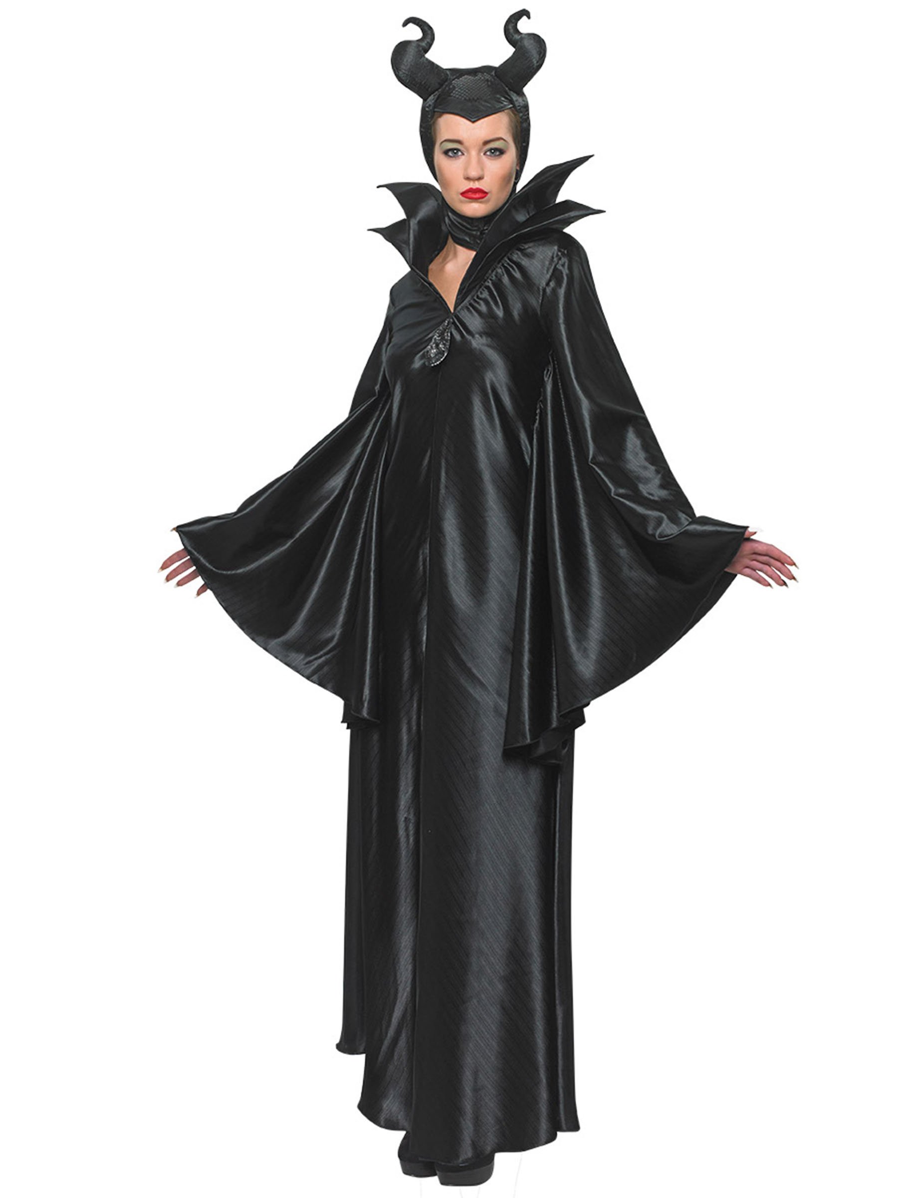 Disney Maleficent Damenkostüm Böse Fee Lizenzware schwarz von RUBIES FRANCE