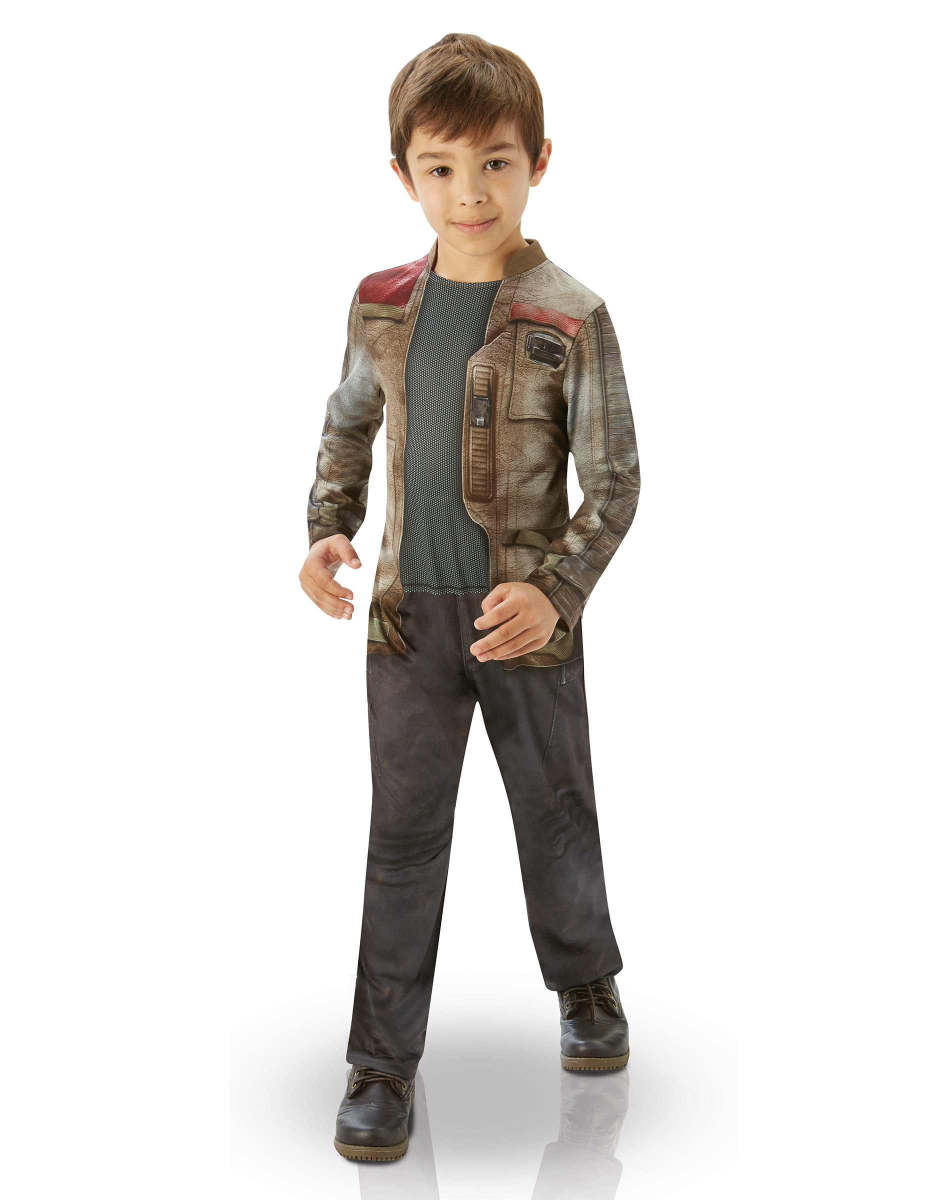 Finn Star Wars Kinderkostüm Lizenzware grau-braun Finn Star Wars Kinderkostüm Lizenzware grau-braun von RUBIES FRANCE
