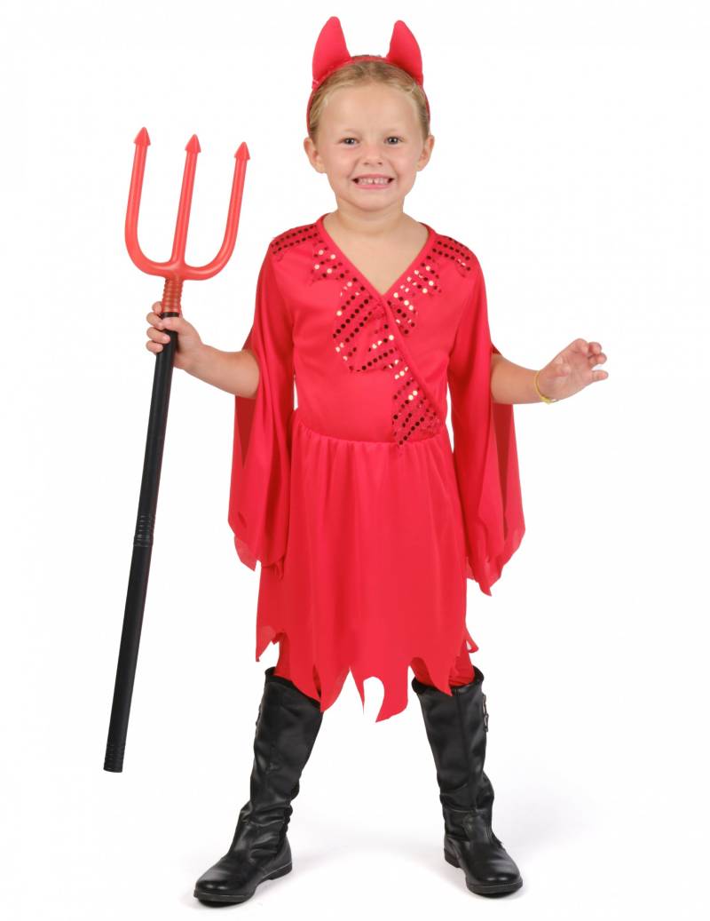 Freches Teufelchen Halloween-Kinderkostüm rot von RUBIES FRANCE