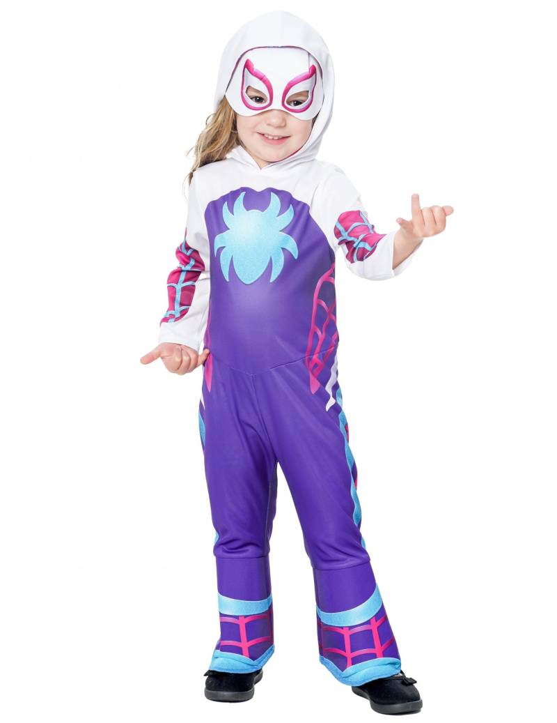 Ghost-Spider Kinderkostüm lila-weiss Spidey und seine Super-Freunde von RUBIES NL
