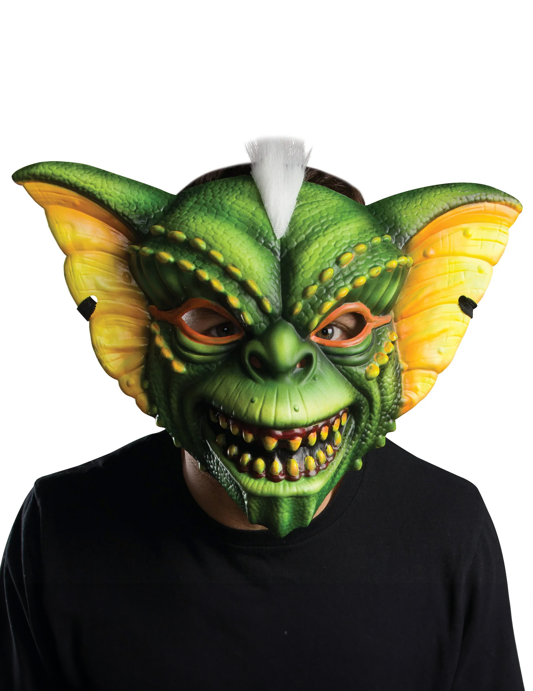 Gremlins Maske für Erwachsene Kostümaccessoire grün-gelb von RUBIES FRANCE