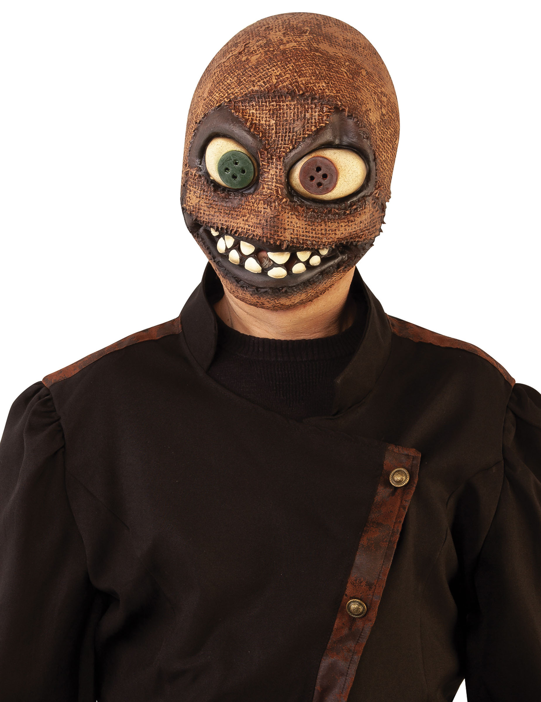 Grusel-Maske im Jutesack-Look Halloween-Maske braun Grusel-Maske im Jutesack-Look Halloween-Maske braun von RUBIES FRANCE
