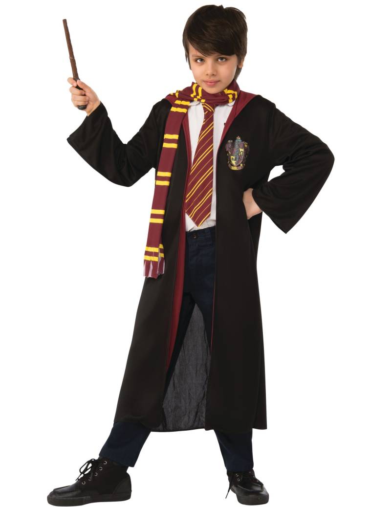Gryffindor-Kostüm für Jungen Harry Potter schwarz-rot-gelb von RUBIES FRANCE