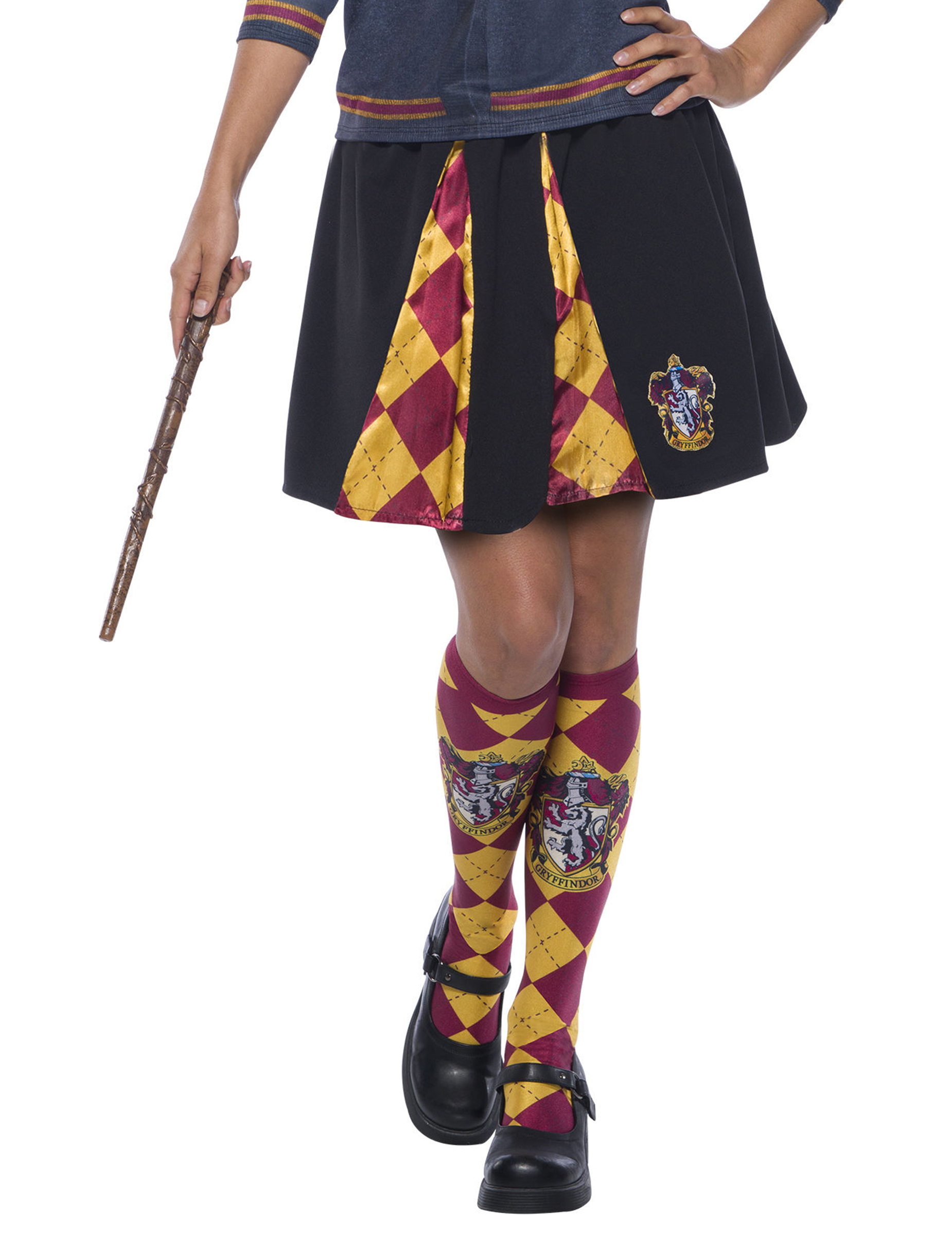 Gryffindor-Rock für Damen Harry Potter schwarz-gelb-rot von RUBIES FRANCE