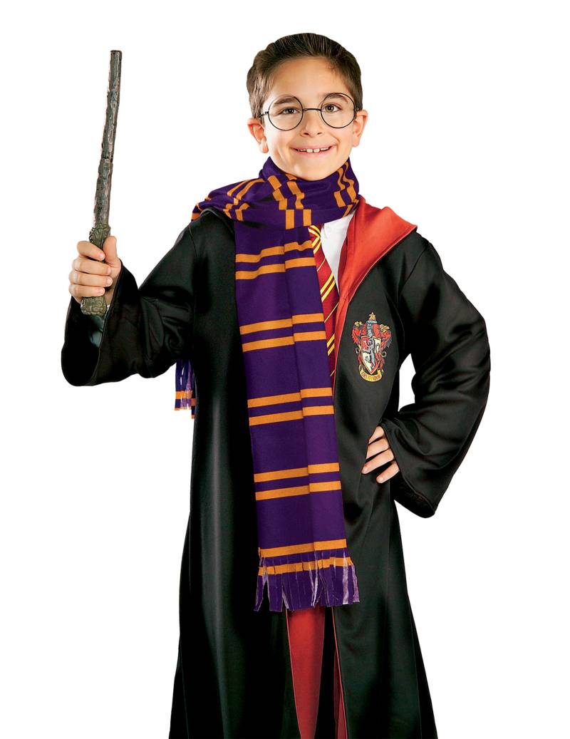 Gryffindor-Schal Harry Potter Lizenzartikel bordeaux-gelb 149cm von RUBIES FRANCE