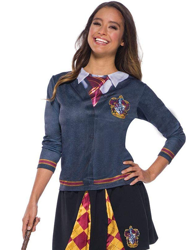 Gryffindor-T-Shirt für Damen bunt Gryffindor-T-Shirt für Damen bunt von RUBIES FRANCE