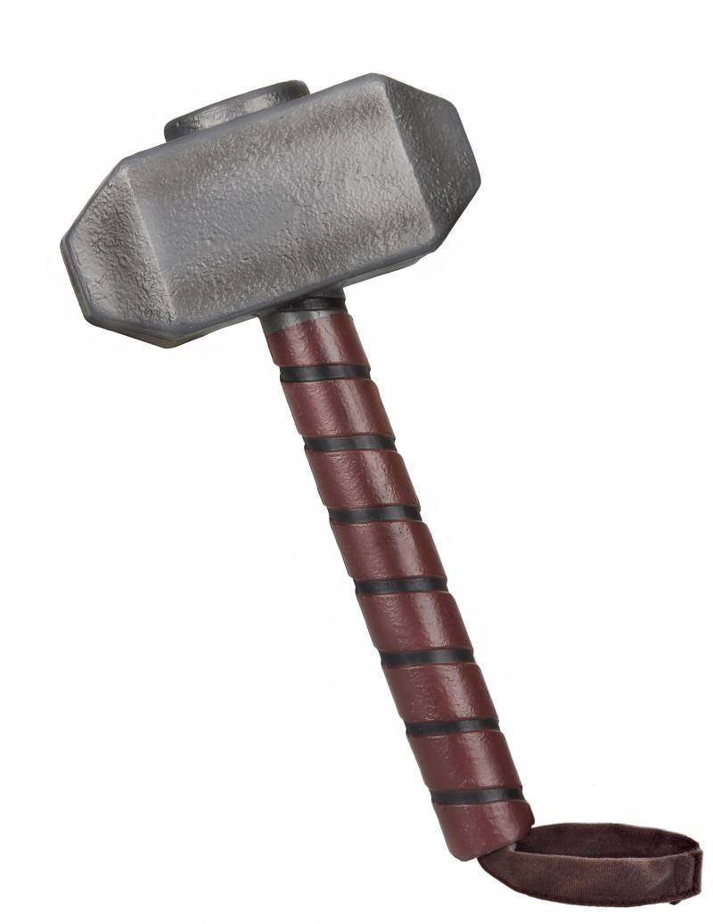 Hammer des Thor für Erwachsene grau-braun von RUBIES NL