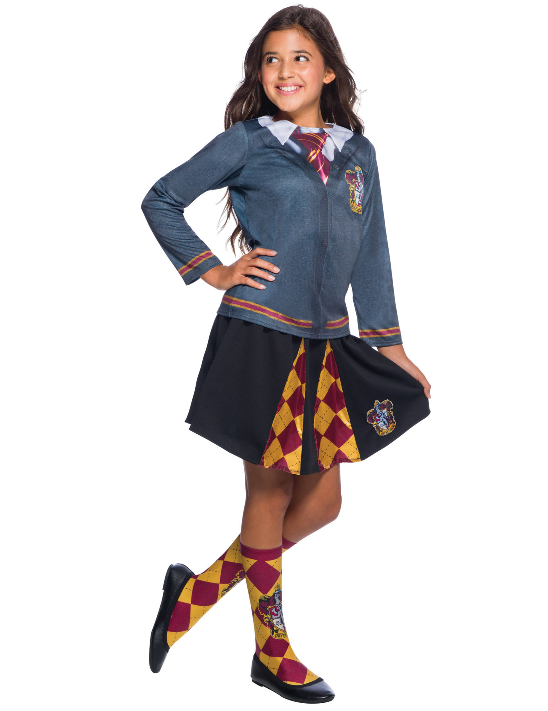 Harry-Potter-Kostüm Gryffindor-Uniform für Mädchen von RUBIES FRANCE