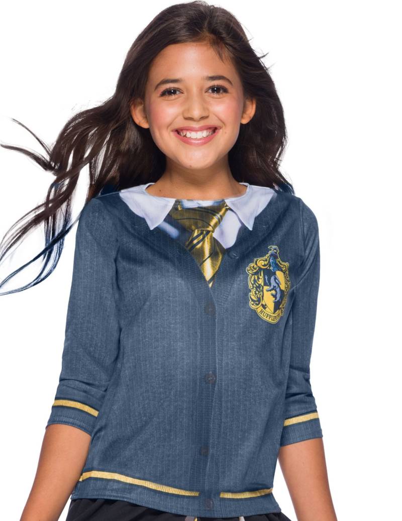 Hufflepuff-Schuluniform für Kinder Harry Potter blau-weiß-goldfarben von RUBIES FRANCE
