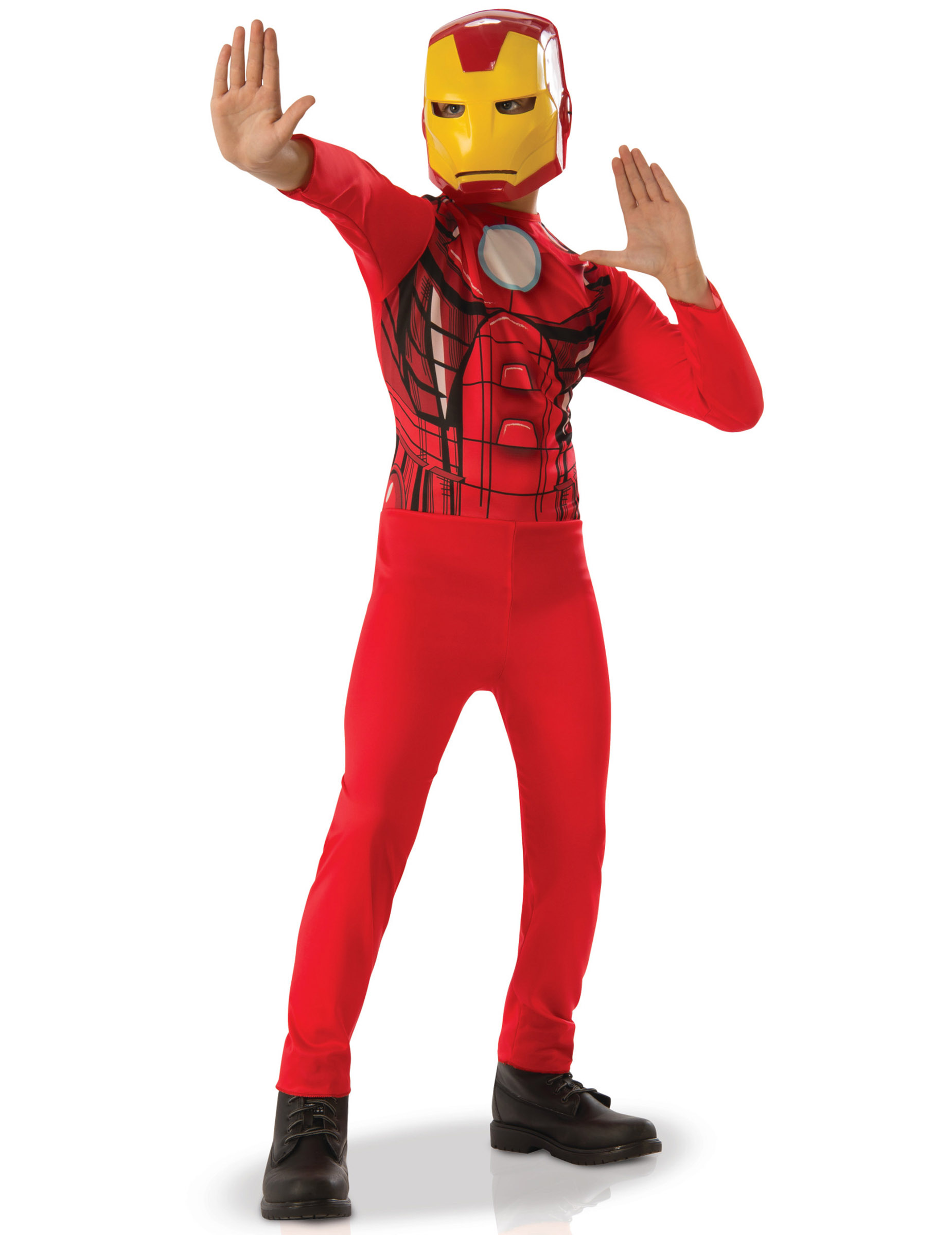 Iron Man-Kinderkostüm Lizenzkostüm Comic rot-gelb Iron Man-Kinderkostüm Lizenzkostüm Comic rot-gelb von RUBIES FRANCE