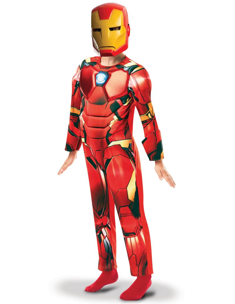 Iron Man-Kostüm für Kinder Avengers rot-gelb von RUBIES FRANCE