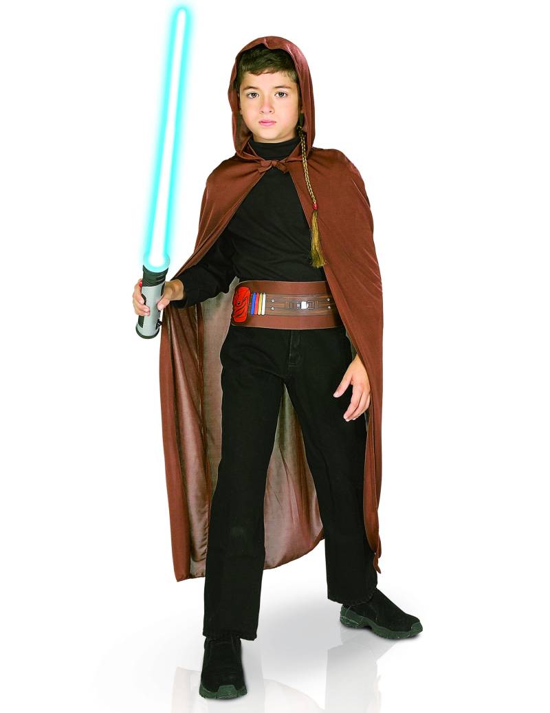 Jedi-Ritter-Set Star Wars-Kinderkostüm braun von RUBIES FRANCE