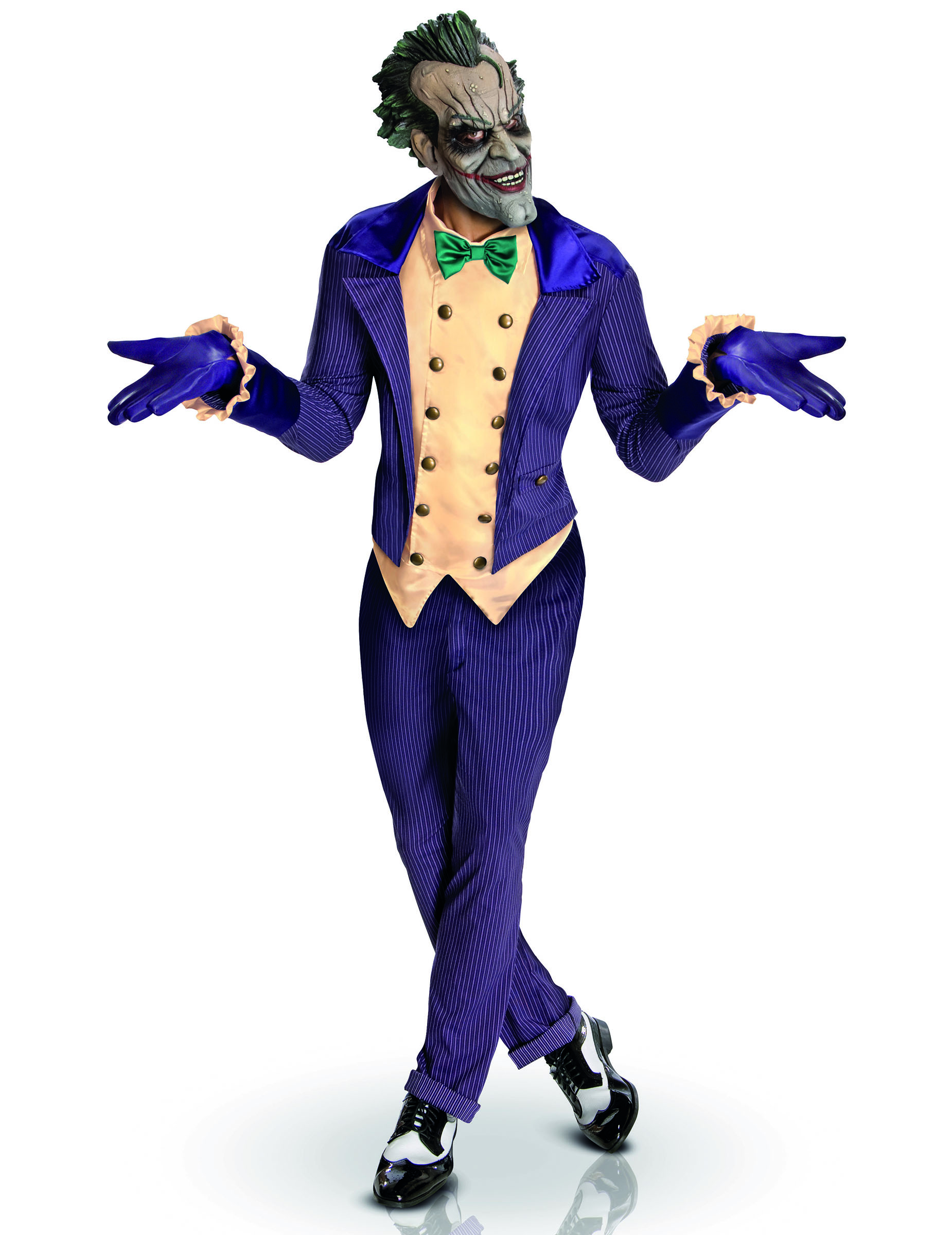 Joker-Kostüm für Herren Gotham City-Kostüm Lizenzartikel lila-gelb-grün Joker-Kostüm für Herren Gotham City-Kostüm Lizenzartikel lila-gelb-grün von RUBIES FRANCE