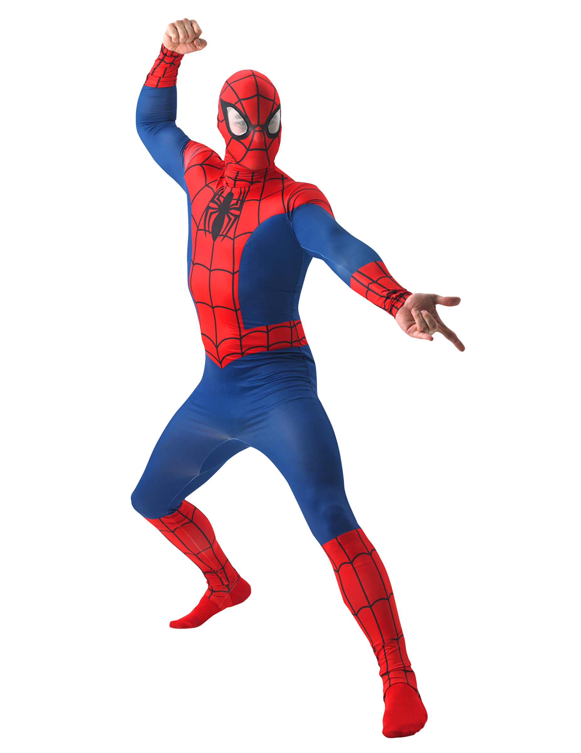 Marvel Spiderman Superhelden Kostüm Lizenzware rot-blau Marvel Spiderman Superhelden Kostüm Lizenzware rot-blau von RUBIES FRANCE