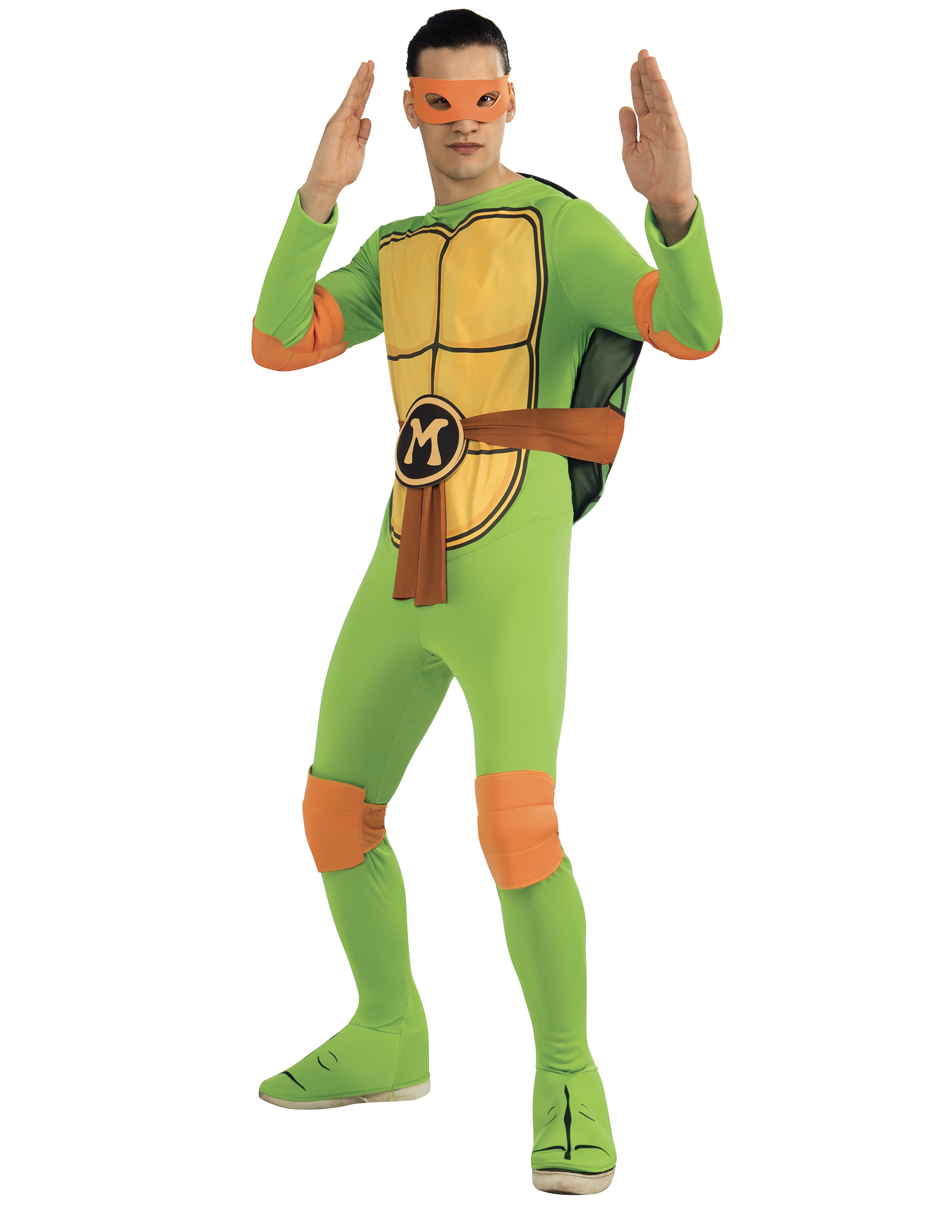 Ninja Turtles Kostüm Michelangelo erwachsene Ninja Turtles Kostüm Michelangelo erwachsene von RUBIES FRANCE
