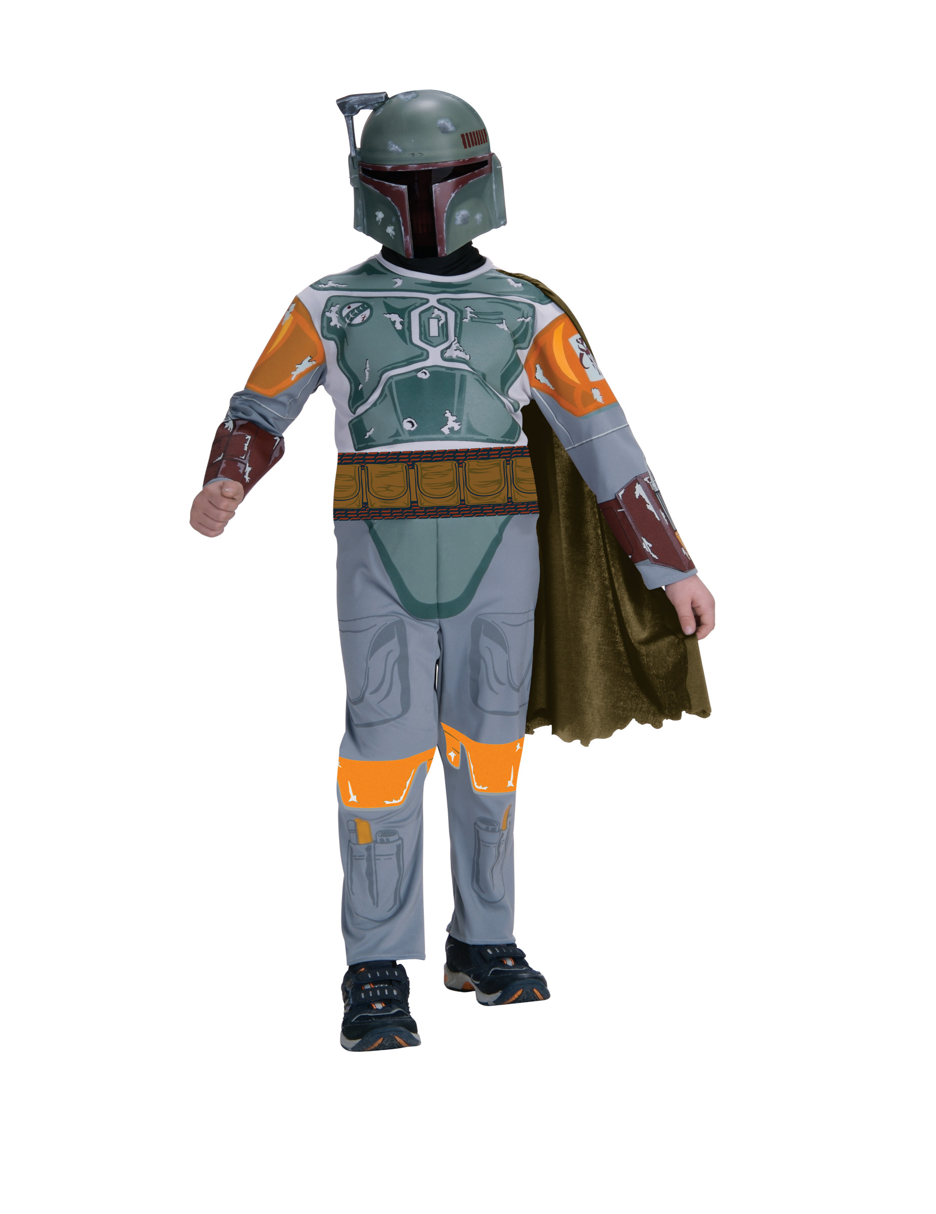 Offizielles Boba Fett-Kostüm für Kinder Star Wars bunt Offizielles Boba Fett-Kostüm für Kinder Star Wars bunt von RUBIES FRANCE