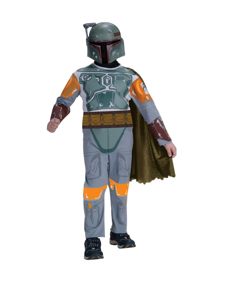 Offizielles Boba Fett-Kostüm für Kinder Star Wars bunt von RUBIES FRANCE