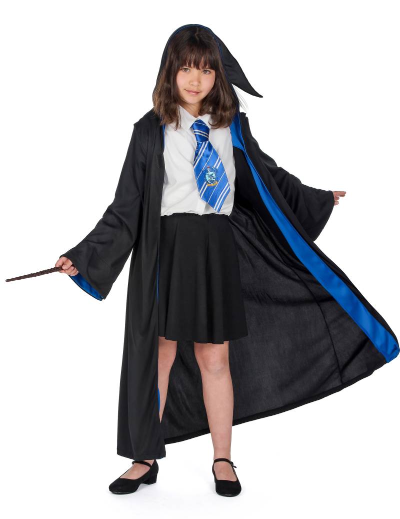 Offizielles Ravenclaw-Kostüm für Kinder Harry Potter schwarz-blau-weiss von RUBIES FRANCE