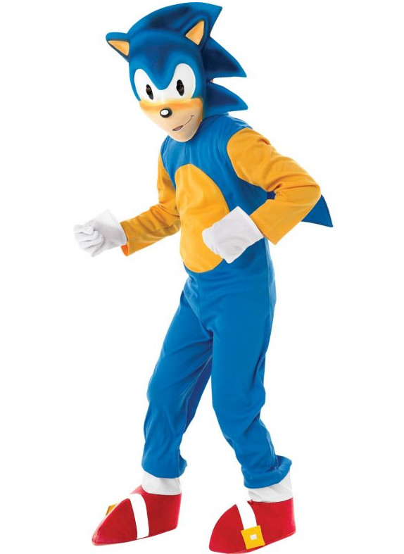 Offizielles Sonic-Kostüm für Kinder bunt von RUBIES FRANCE