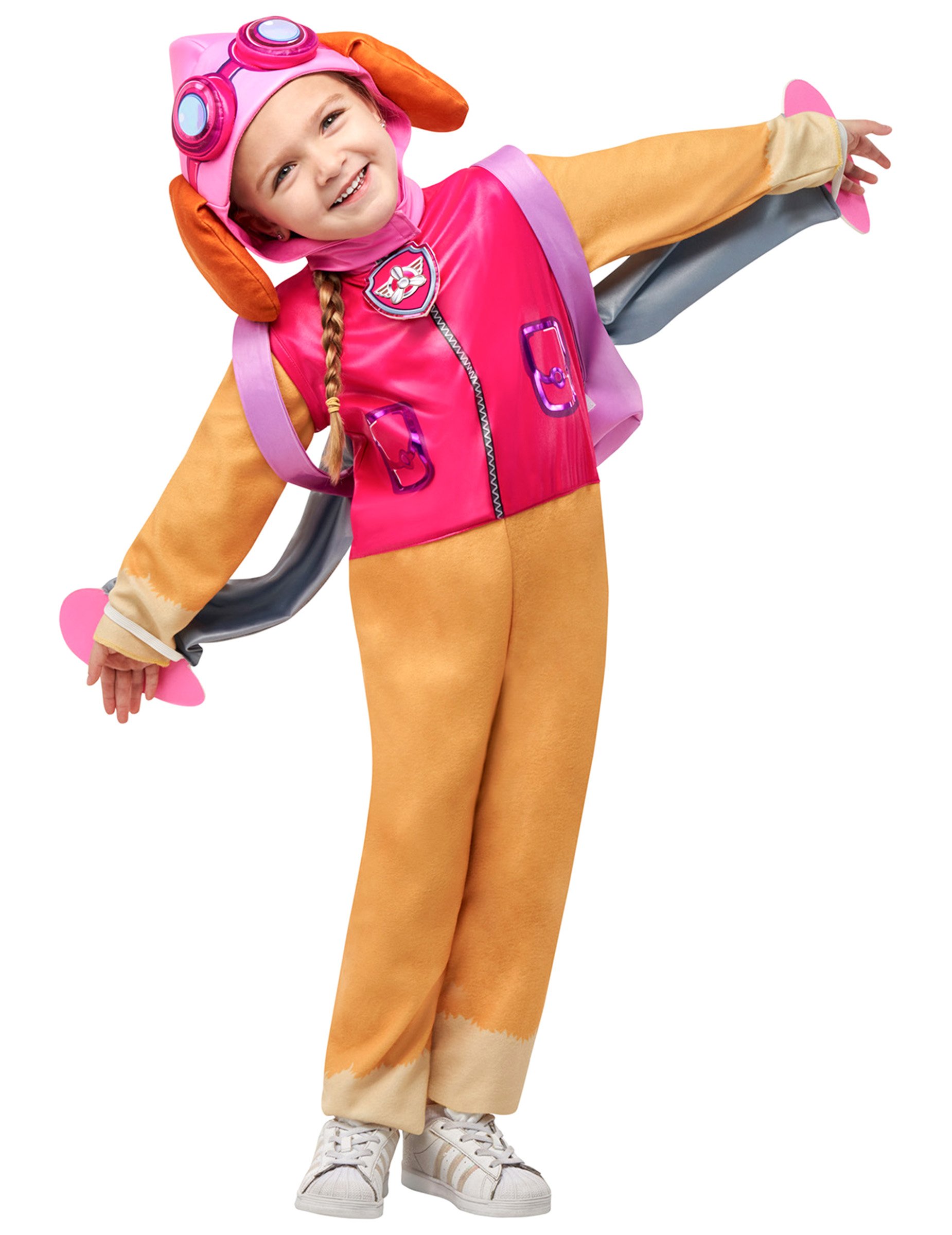 Paw Patrol Kinderkostüm Stella Deluxe pink-orange von RUBIES FRANCE