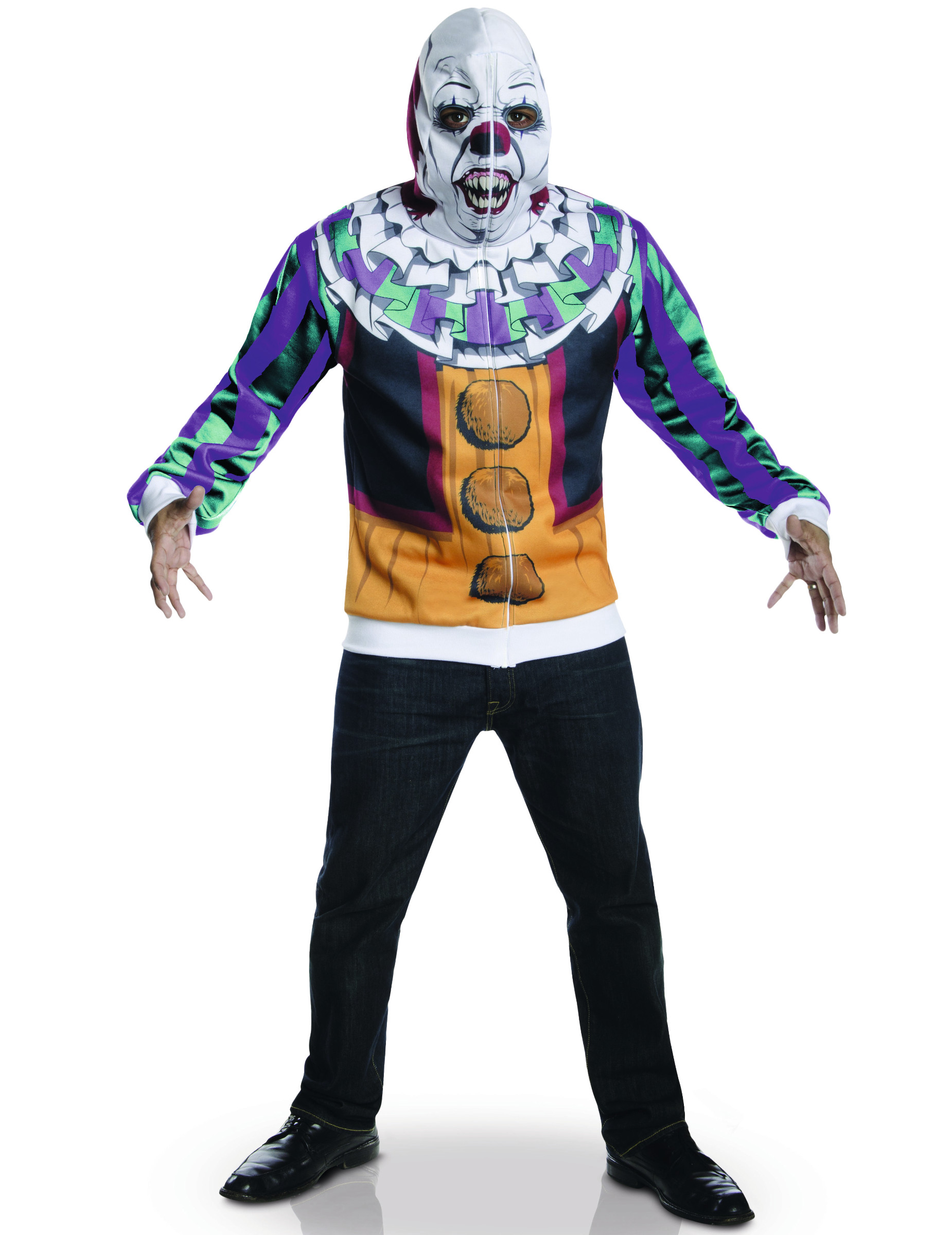 Pennywise Horror-Clown ES Halloween-Herrenkostüm Lizenzartikel bunt Pennywise Horror-Clown ES Halloween-Herrenkostüm Lizenzartikel bunt von RUBIES FRANCE