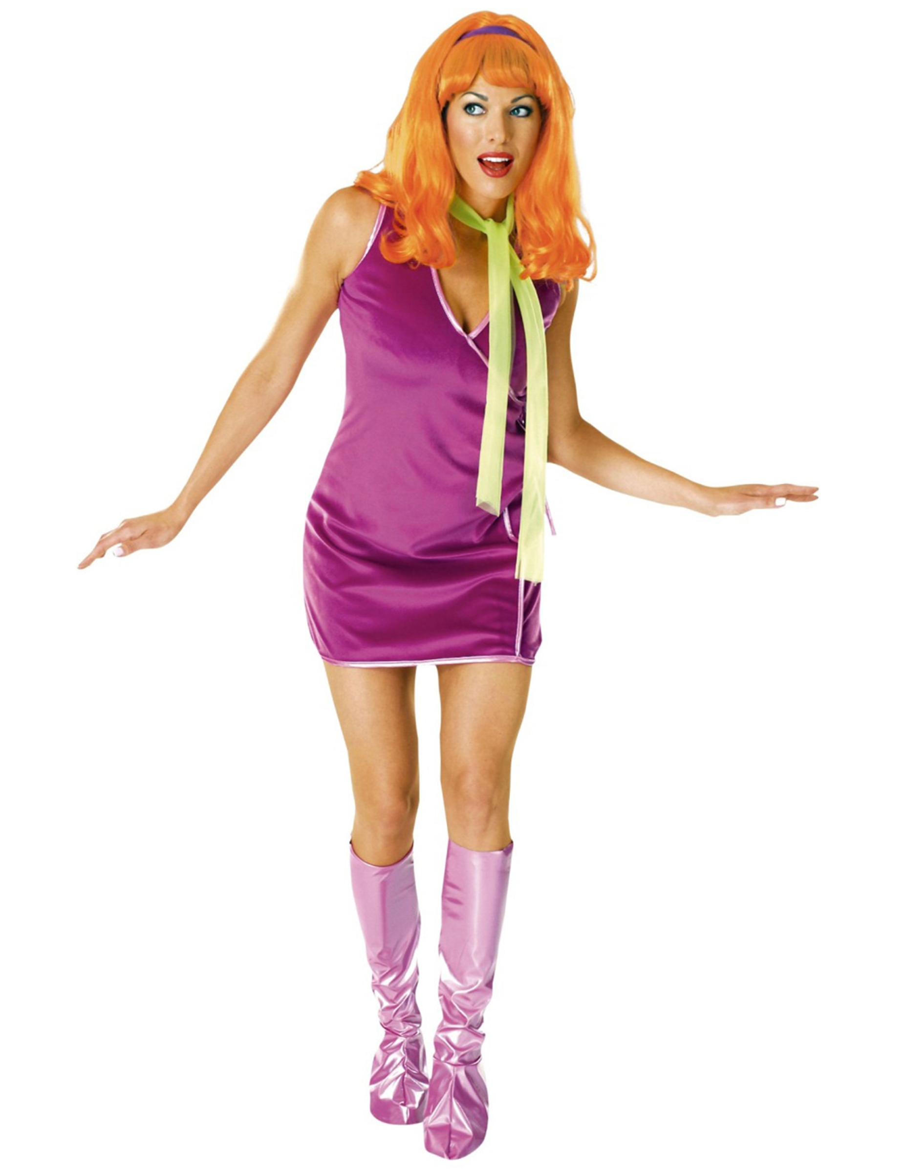 Scooby-Doo Damenkostüm Daphne lila-pink von RUBIES FRANCE