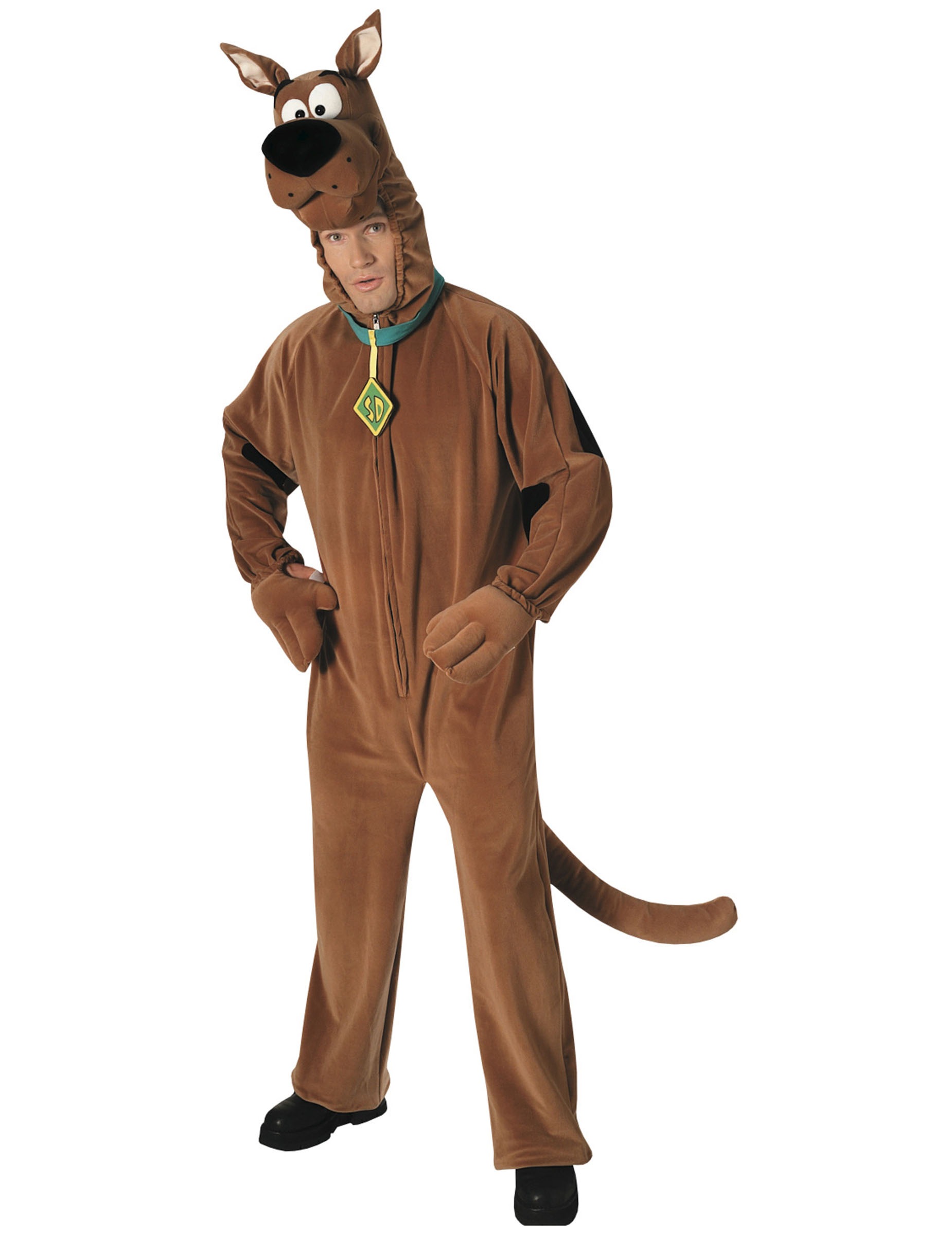 Scooby-Doo Erwachsenen-Kostüm braun von RUBIES FRANCE