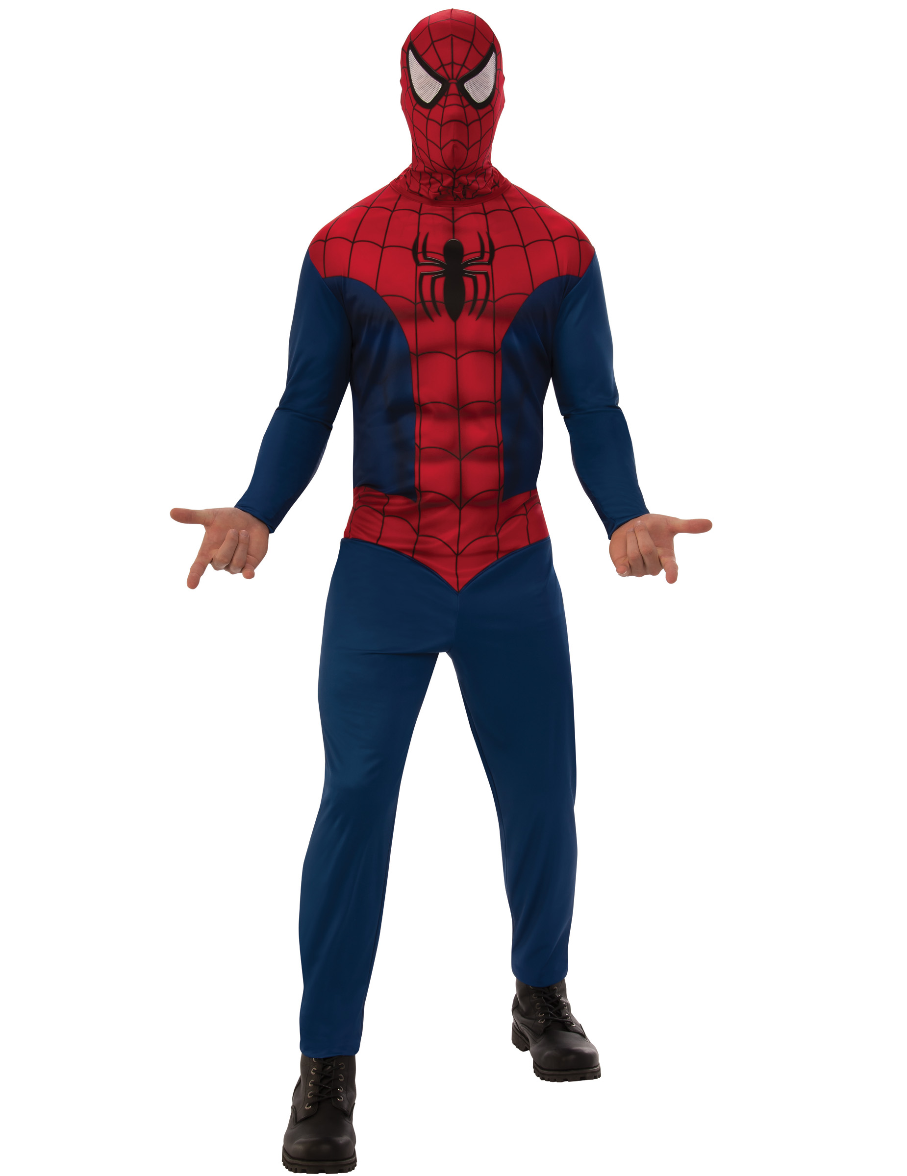 Spider-Man-Herrenkostüm blau-rot Spider-Man-Herrenkostüm blau-rot von RUBIES FRANCE