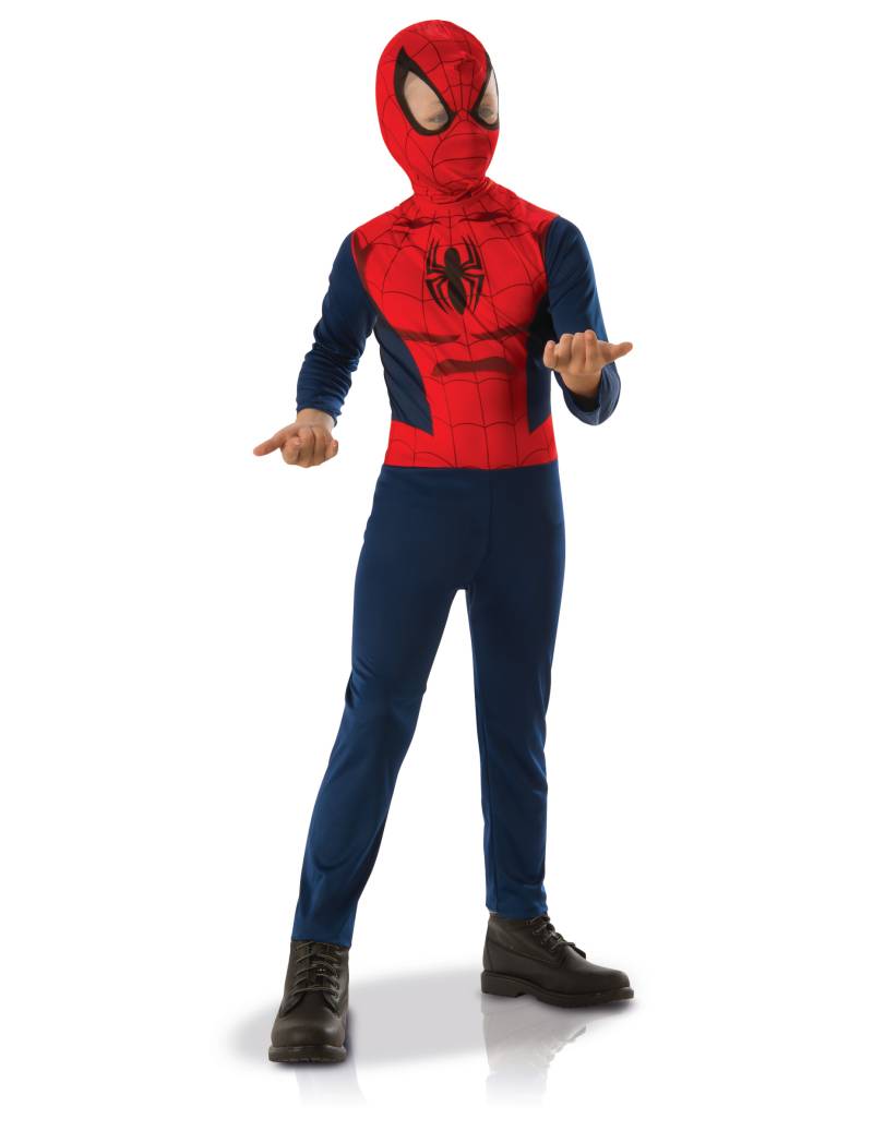 Spider-Man-Kinderkostüm Lizenzkostüm blau-rot von RUBIES FRANCE