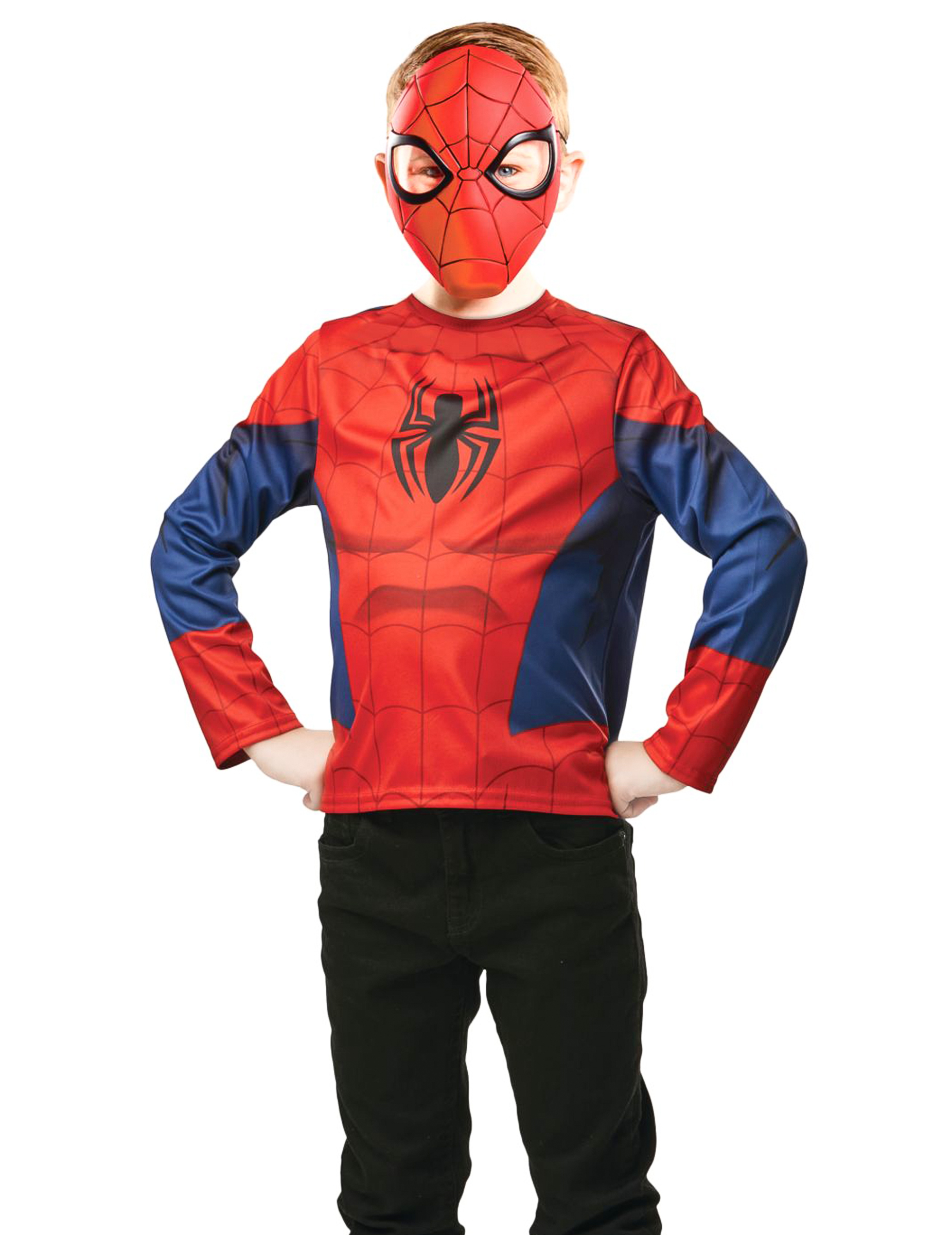 Spiderman Set Top und Maske für Kinder Spiderman Set Top und Maske für Kinder von RUBIES FRANCE
