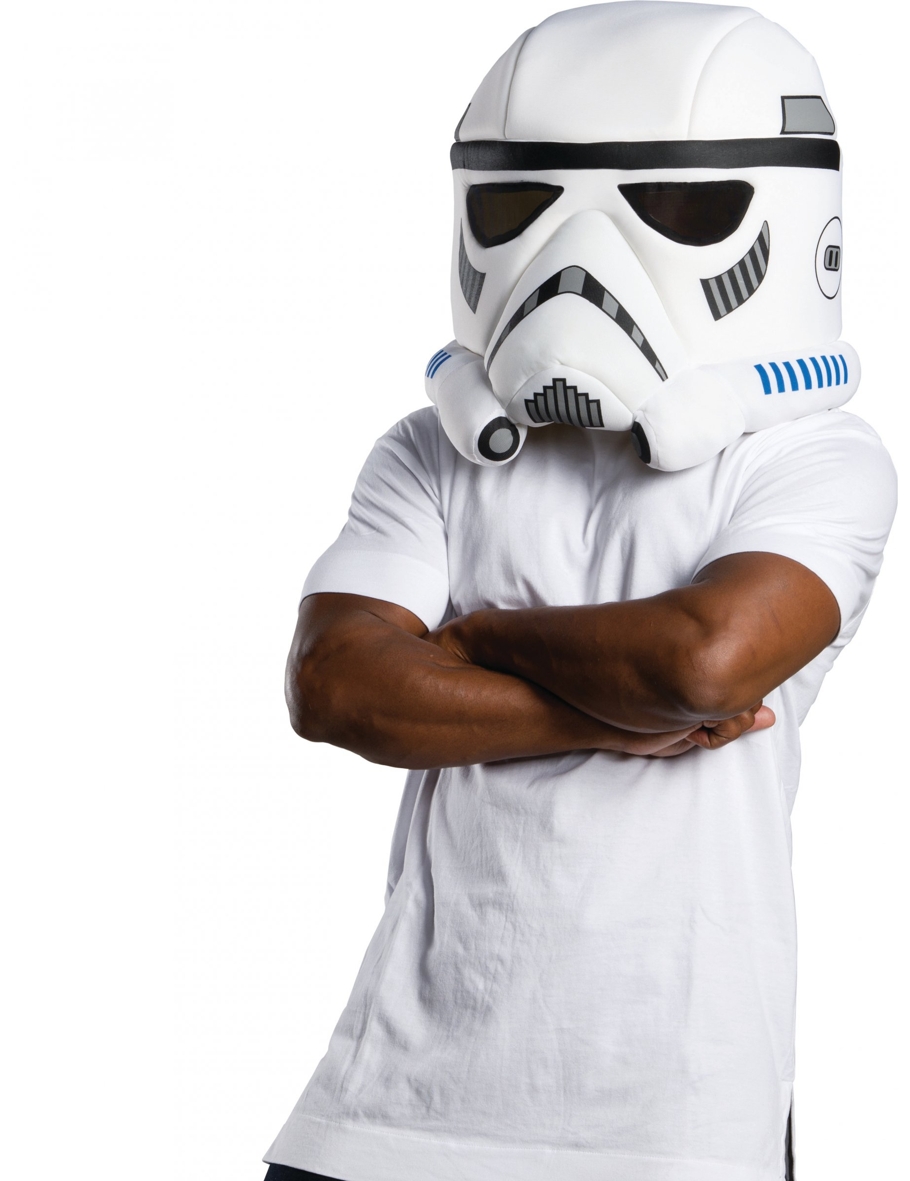 Stormtrooper Schaumstoff-Maske für Erwachsene bunt Stormtrooper Schaumstoff-Maske für Erwachsene bunt von RUBIES FRANCE