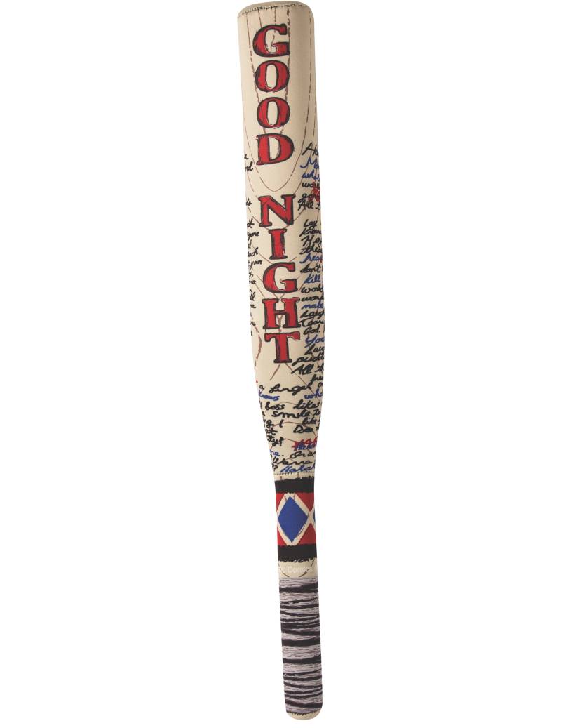Suicide Squad Harley Quinn Baseballschläger aus Schaumstoffbunt von RUBIES FRANCE