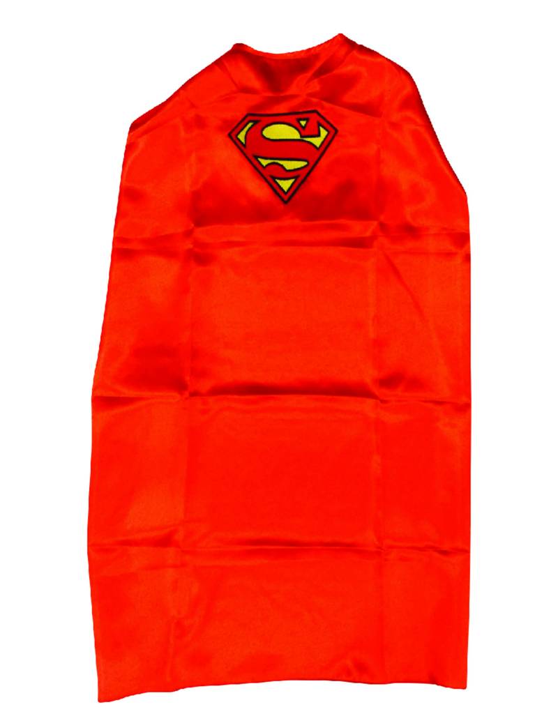 Superman-Cape für Kinder Accessoire rot-gelb von RUBIES FRANCE