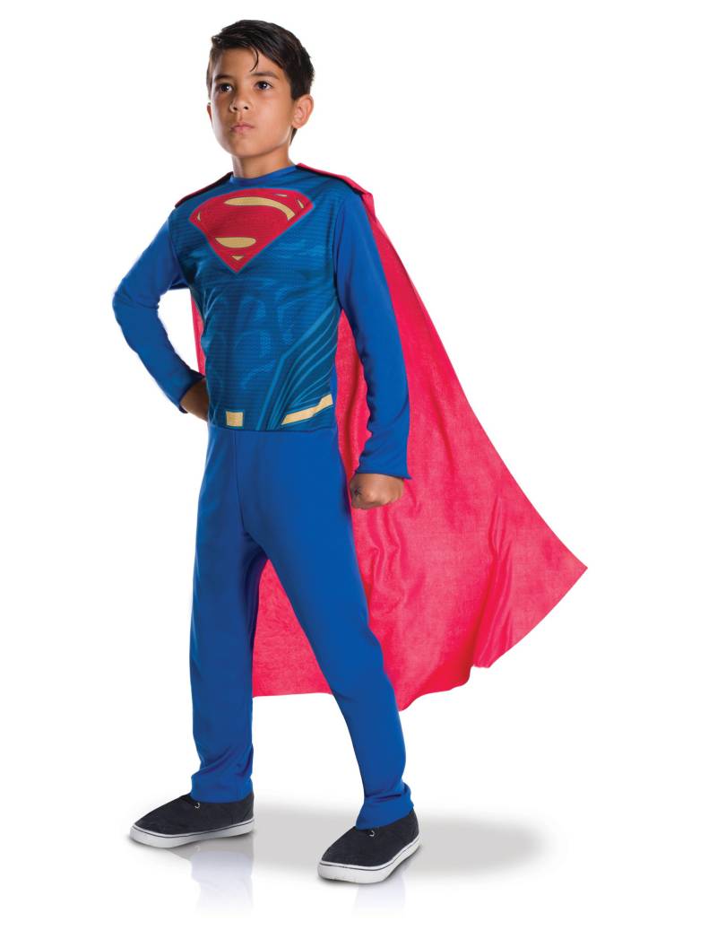 Superman-Kinderkostüm Lizenzkostüm blau-rot von RUBIES FRANCE