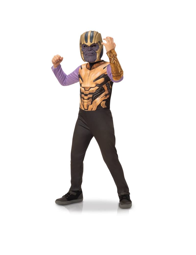 Thanos-Kostüm für Kinder Avengers Endgame Faschingskostüm violett-gold von RUBIES FRANCE