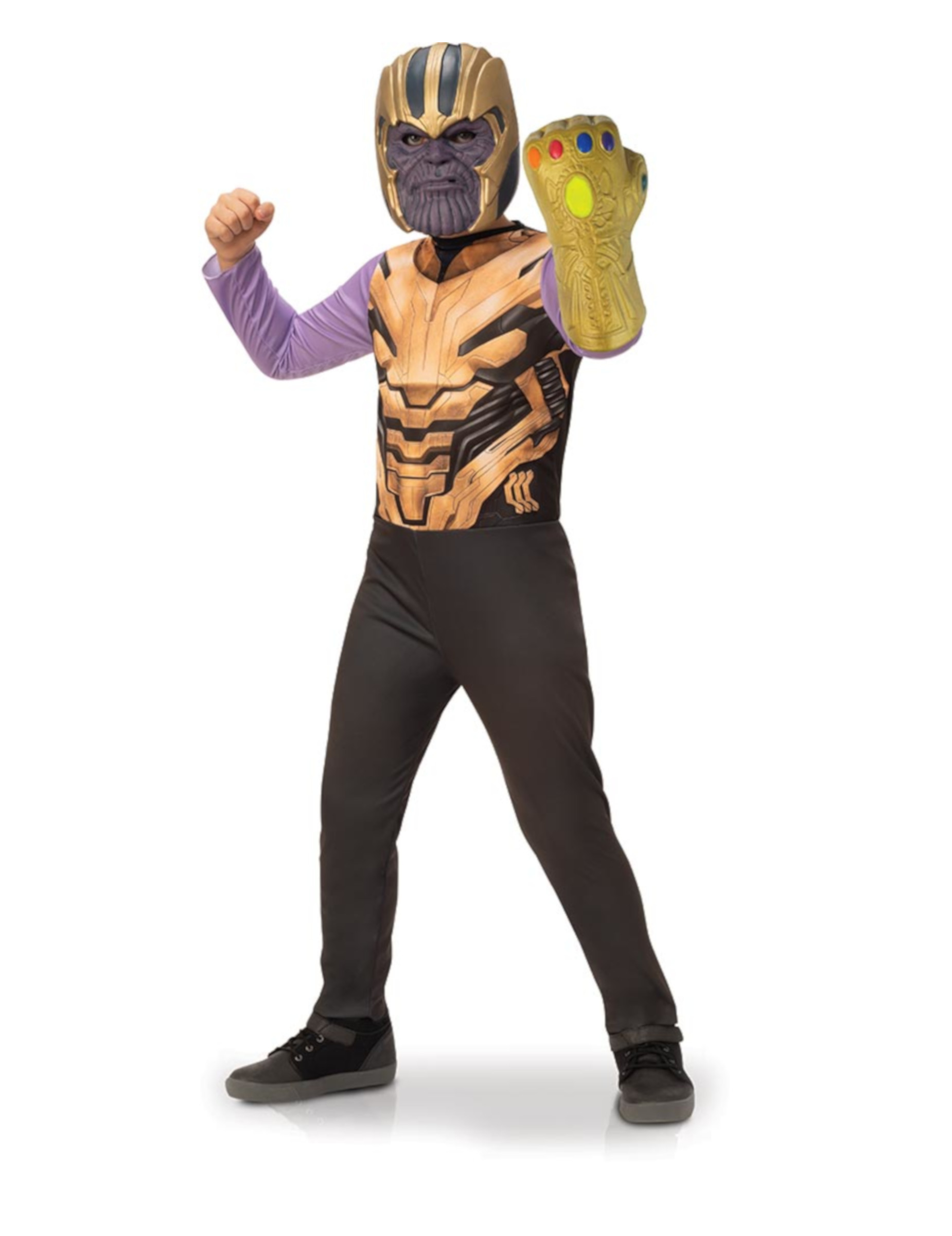 Thanos-Lizenzkostüm für Kinder bunt von RUBIES FRANCE