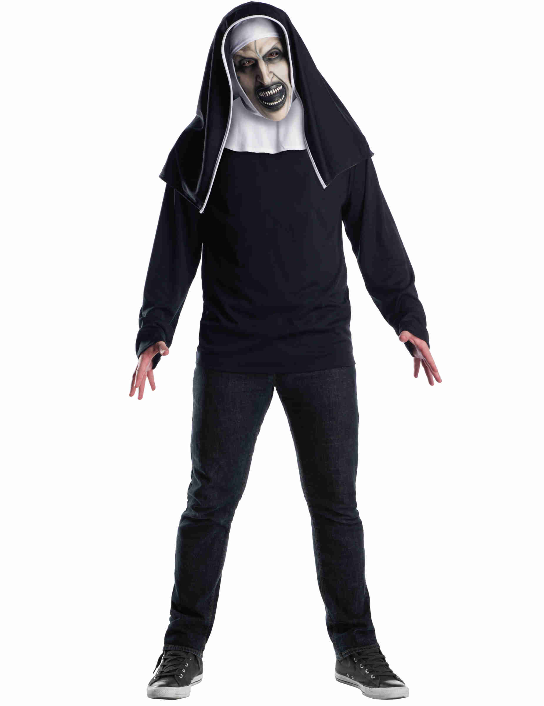 The Nun Maske Halloween-Maske Geisternonne bunt The Nun Maske Halloween-Maske Geisternonne bunt von RUBIES FRANCE