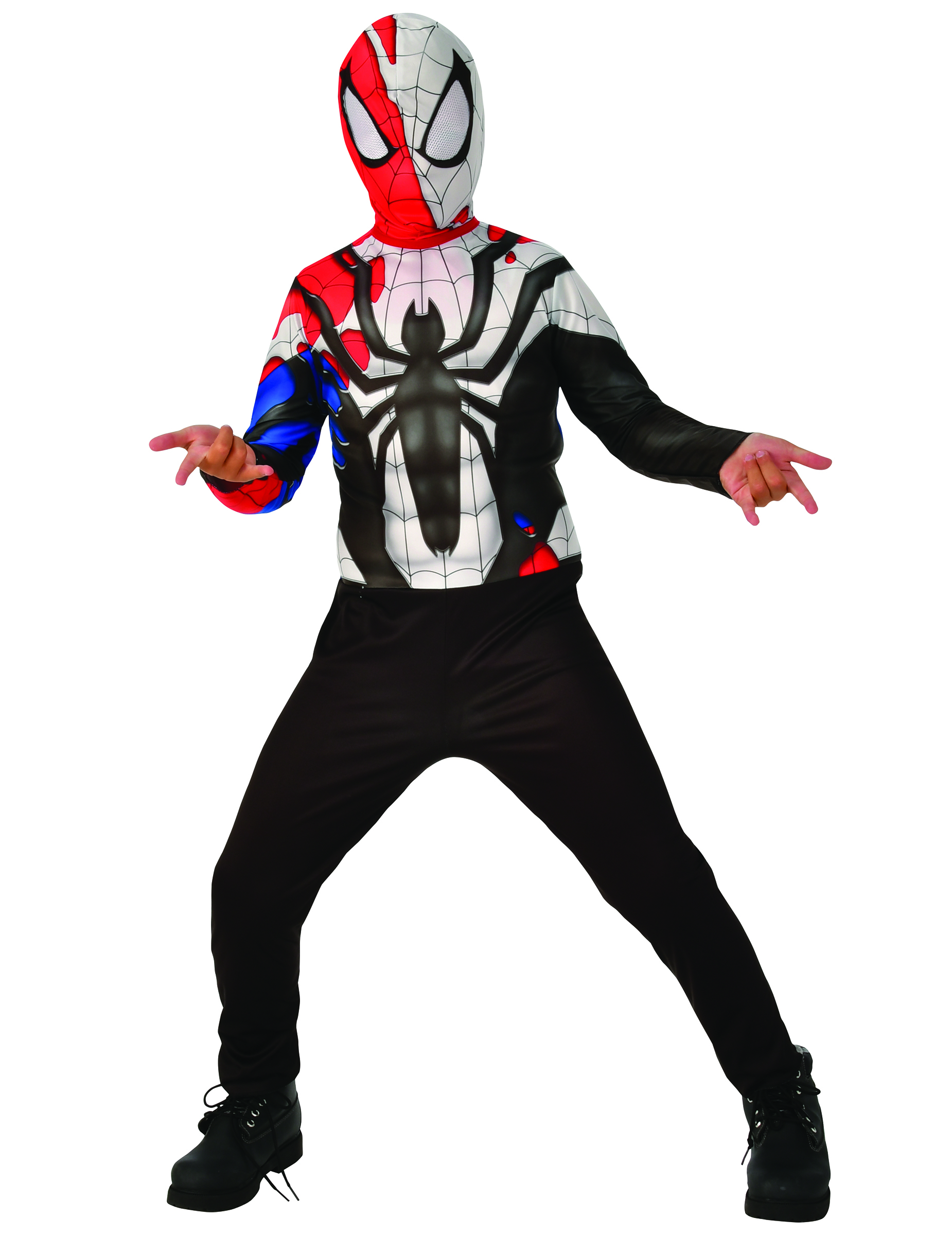 Venomisiertes Spiderman-Kostüm für Kinder Marvel bunt Venomisiertes Spiderman-Kostüm für Kinder Marvel bunt von RUBIES FRANCE