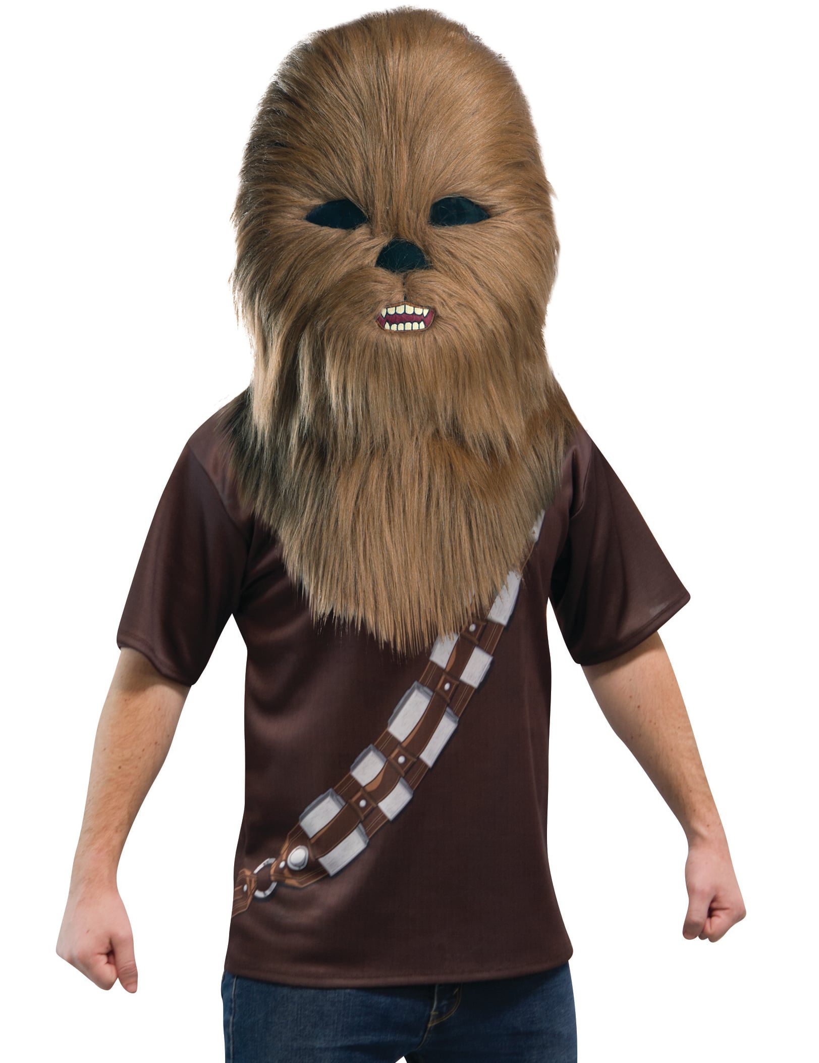 Chewbacca Vollmaske für Erwachsene braun Chewbacca Vollmaske für Erwachsene braun von RUBIES NL