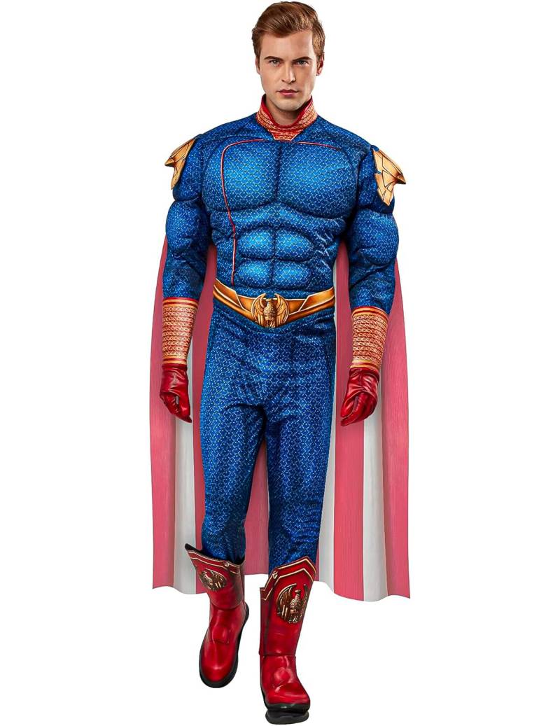 Homelander Deluxe-Kostüm für Herren - The Boys offiziell lizenziertes Superhelden Kostüm aus der Serie The Boys Homelander Deluxe-Kostüm für Herren - The Boys offiziell lizenziertes Superhelden Kostüm aus der Serie The Boys von RUBIES NL