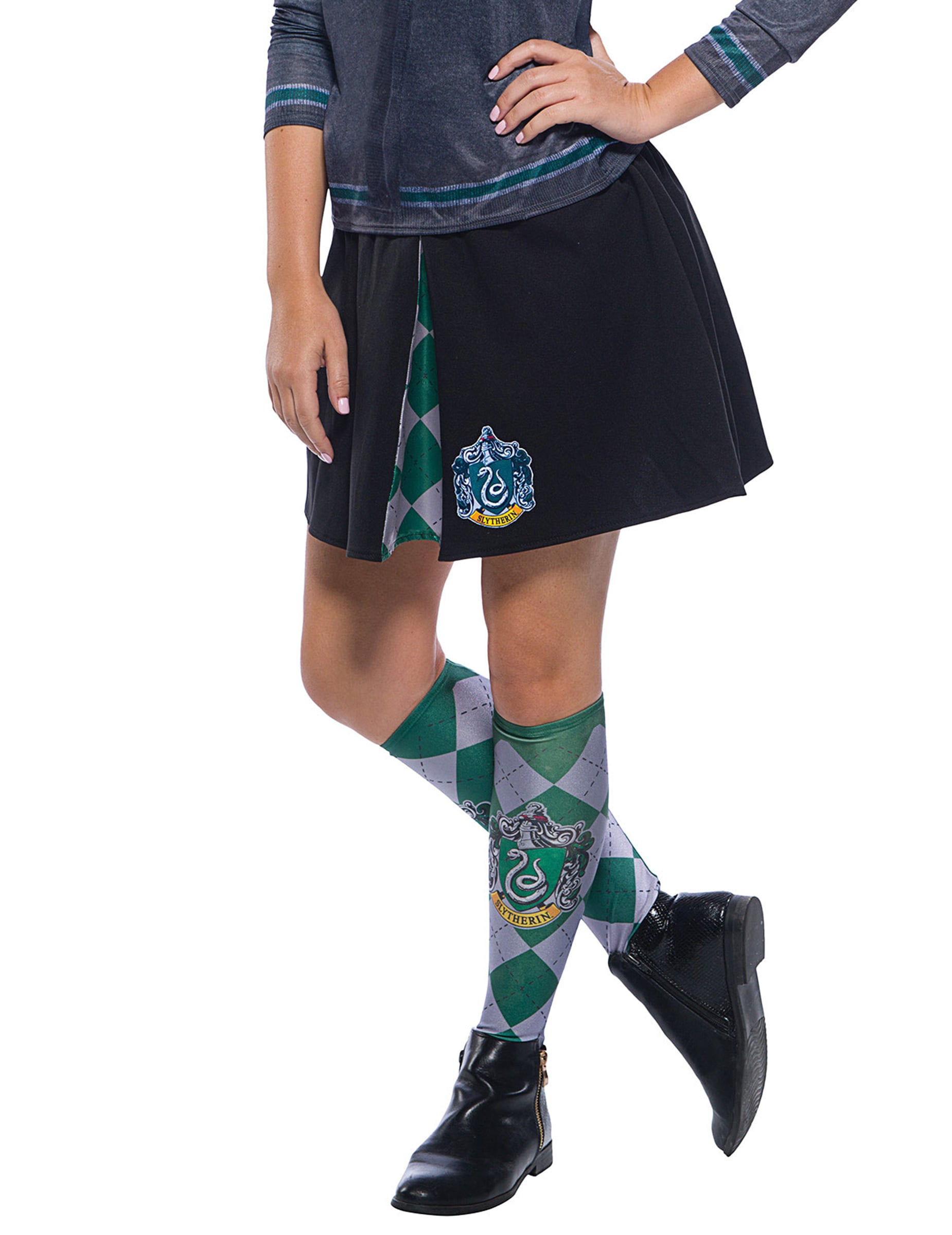Slytherin-Damenrock für Erwachsene bunt von RUBIES NL