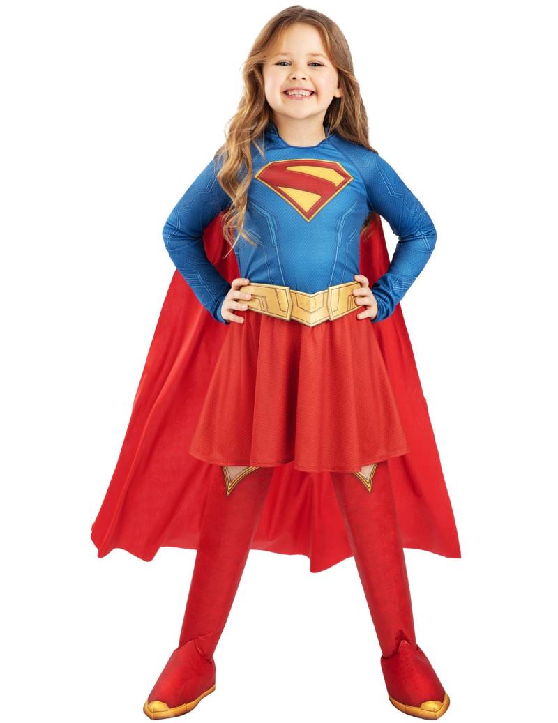 Supergirl Deluxe Kinderkostüm Supergirl Deluxe Kinderkostüm von RUBIES NL