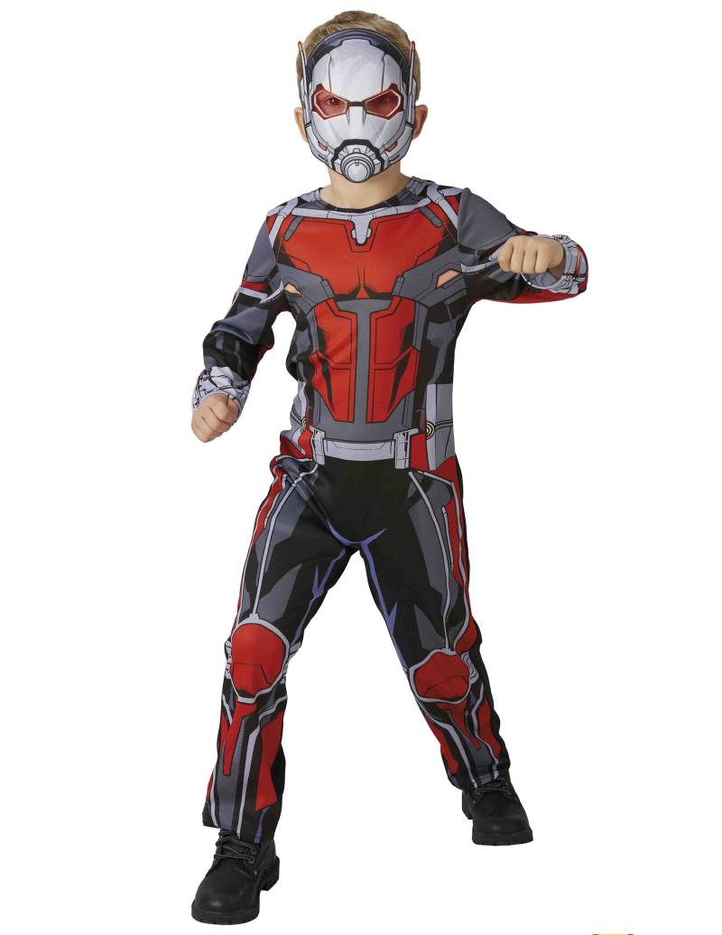 Ant-Man-Kinderkostüm Marvel-Lizenzartikel grau-rot von RUBIES UK