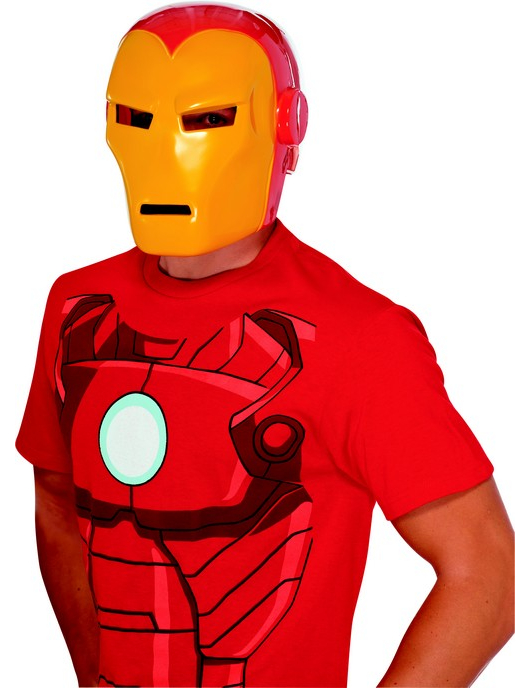 Iron Man Maske Superhelden-Maske Marvel-Lizenzartikel rot-gelb Iron Man Maske Superhelden-Maske Marvel-Lizenzartikel rot-gelb von RUBIES UK