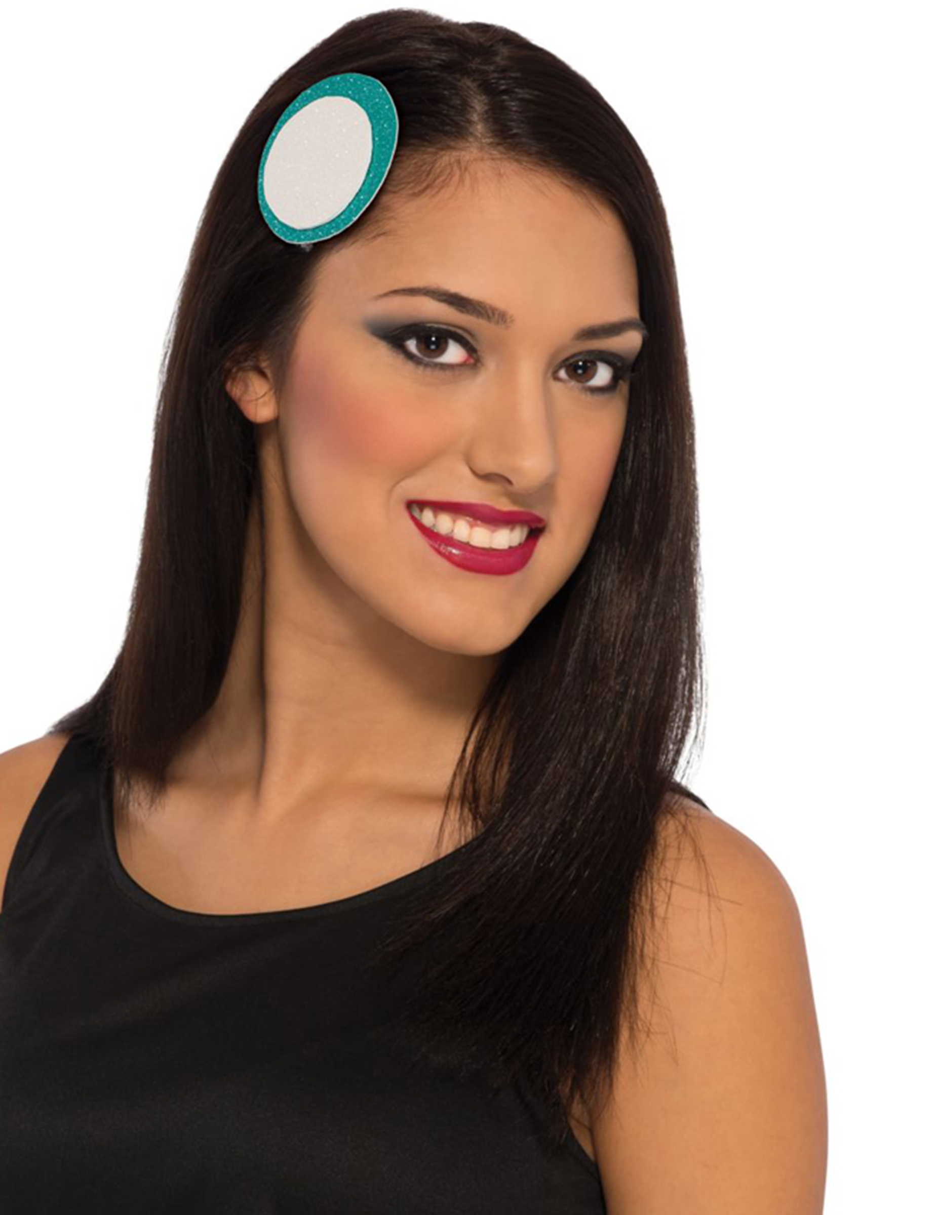 Iron Man Haarspange für Damen blau-weiss Iron Man Haarspange für Damen blau-weiss von RUBIES USA