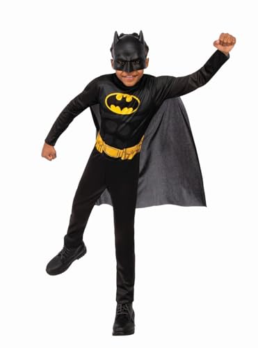 Rubies - DC Comics Offizielles Batman-Kostüm für Kinder – Größe 5-6 Jahre Rubies - DC Comics Offizielles Batman-Kostüm für Kinder – Größe 5-6 Jahre von RUBIES