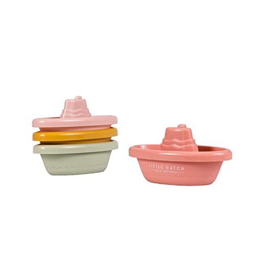 Little Dutch 2007437 Badespielzeug Badeboote 4er Set rosa Little Dutch 2007437 Badespielzeug Badeboote 4er Set rosa von Little Dutch