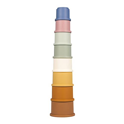 Little Dutch 2009243 Kunststoff Stapelbecher Badespielzeug 8-teilig - Vintage Little Dutch 2009243 Kunststoff Stapelbecher Badespielzeug 8-teilig - Vintage von Rubo Toys